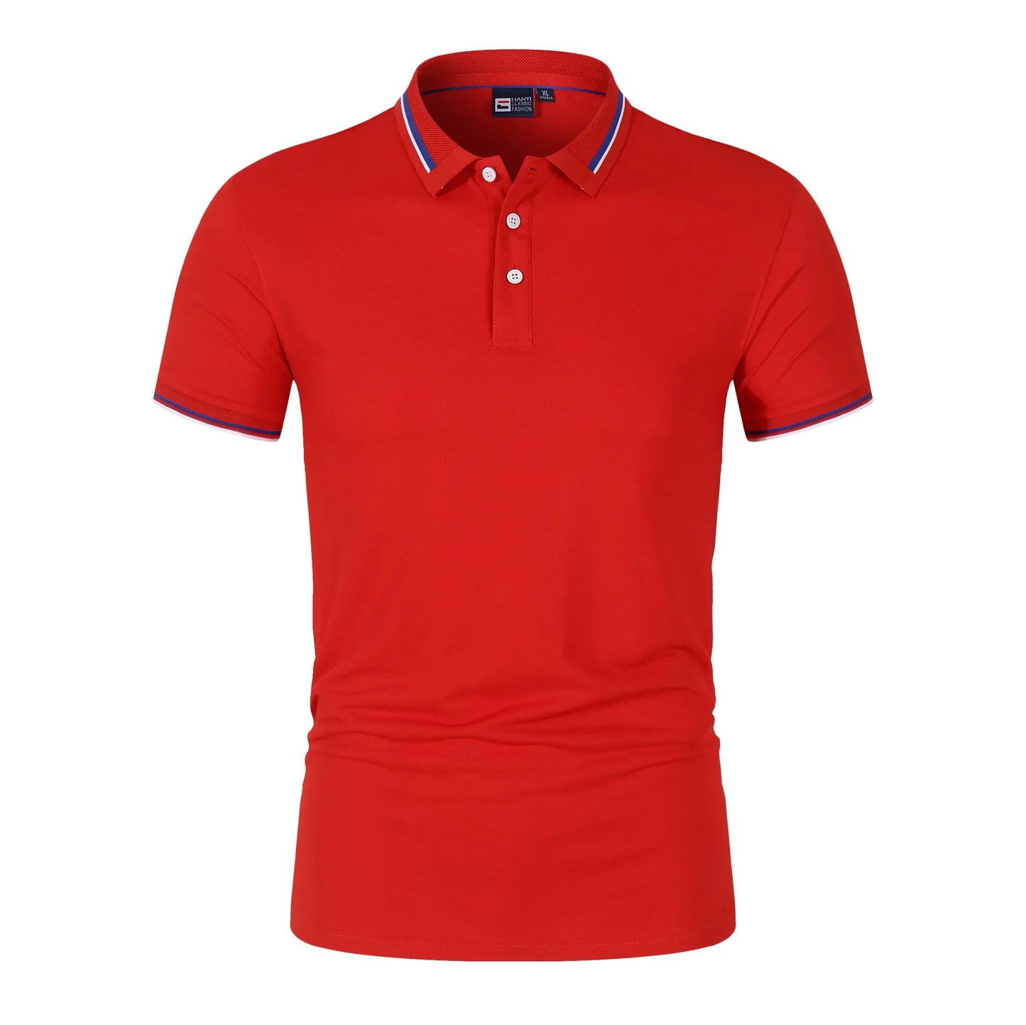 Men's Cotton Casual Polo Shirt