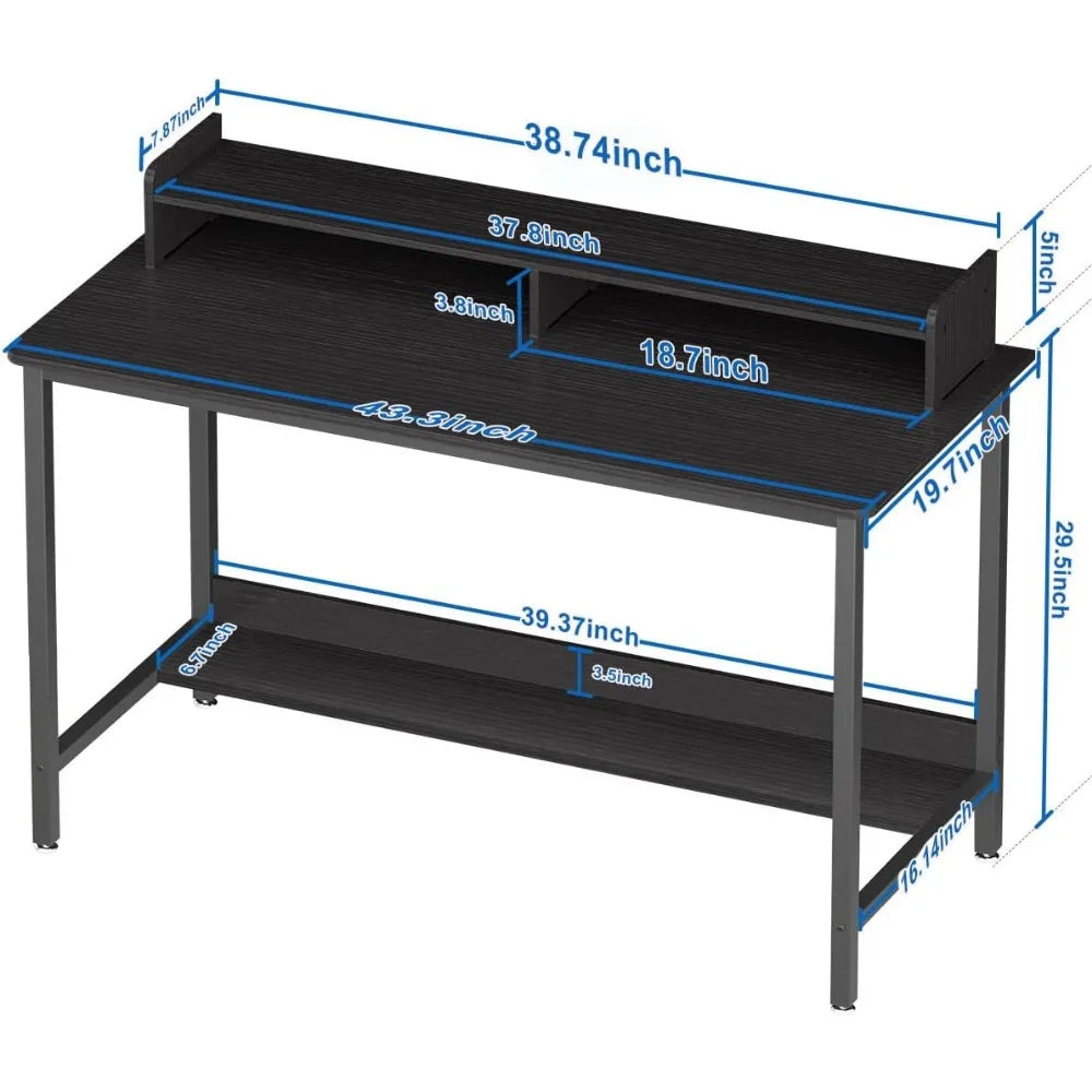 Shelves Room Computer Desk