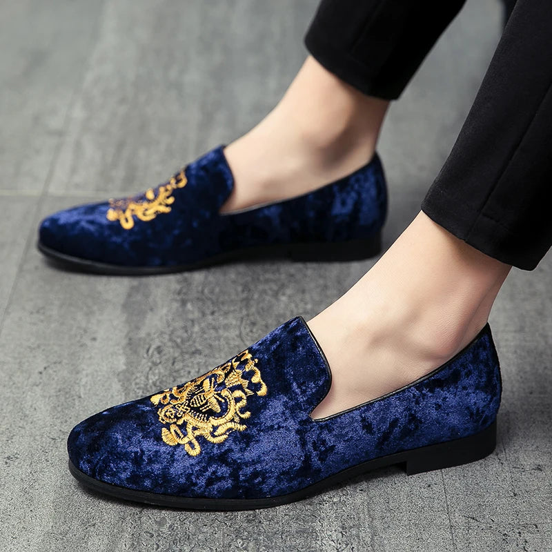 Men Wedding Dress Loafers Shoes