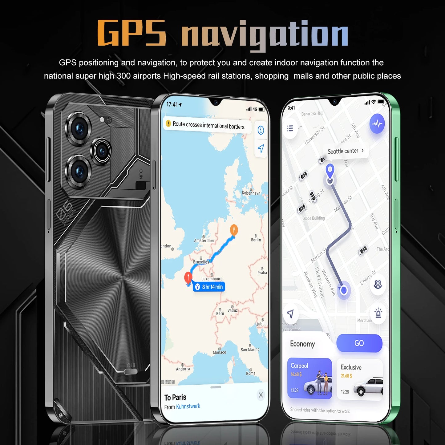 6 Pro unlocked HD Screen Smartphone