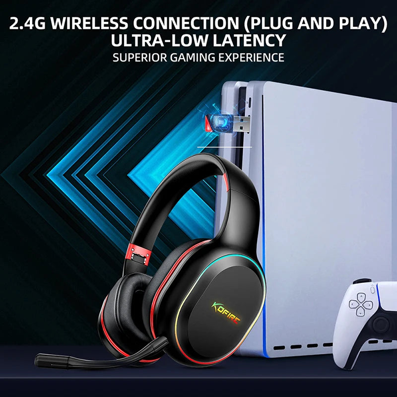 2.4GHz/Bluetooth Wireless Gaming Headset