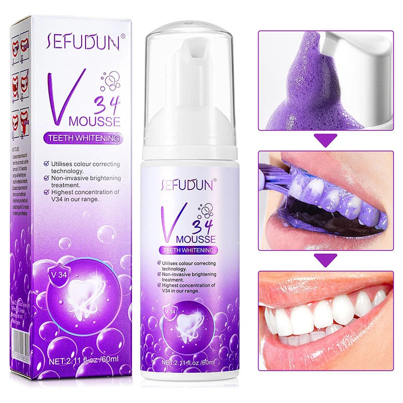 V34 Series Tooth Whitening Toothpaste