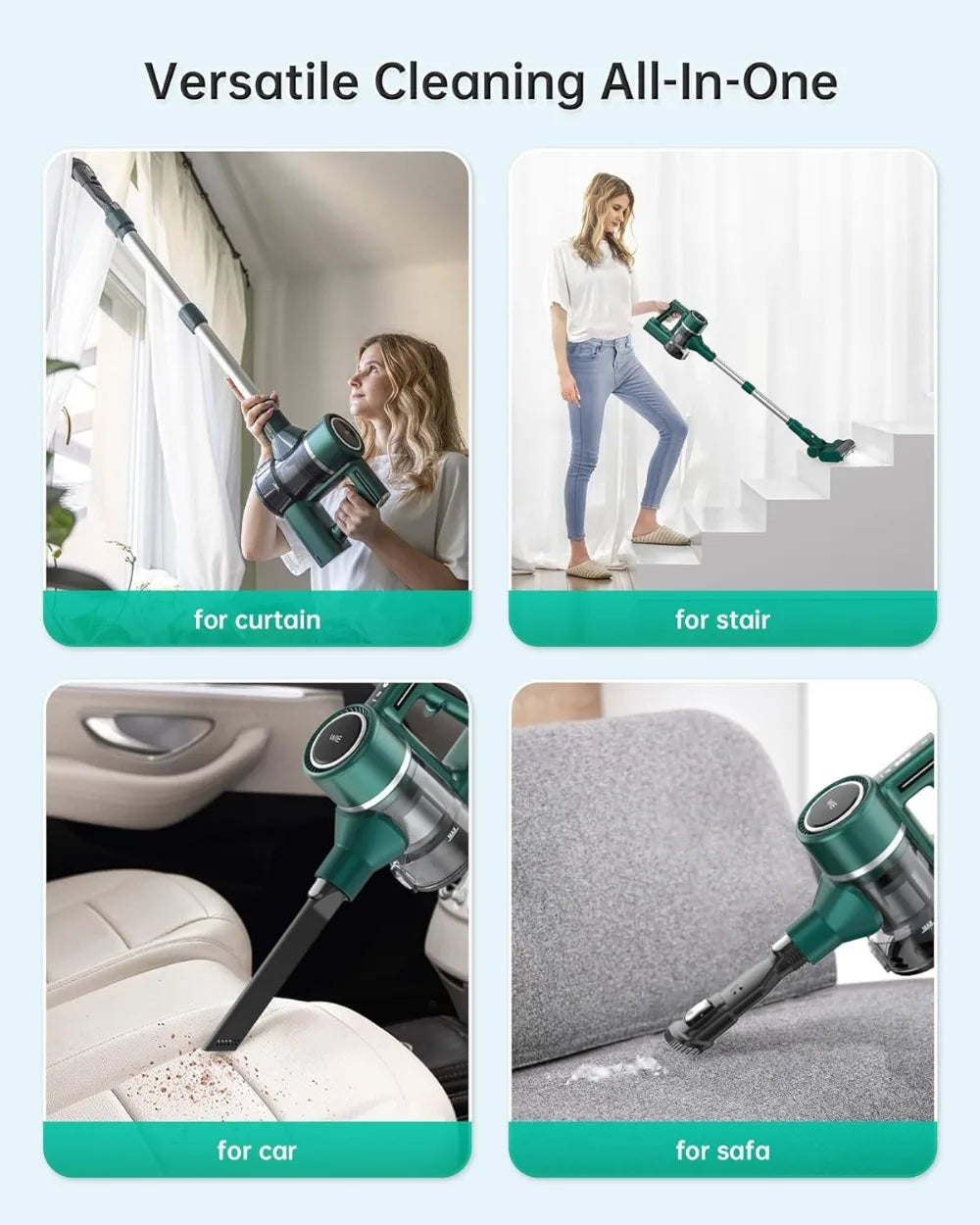 Multi Anti-Tangle Cordless Vacuum Cleaners