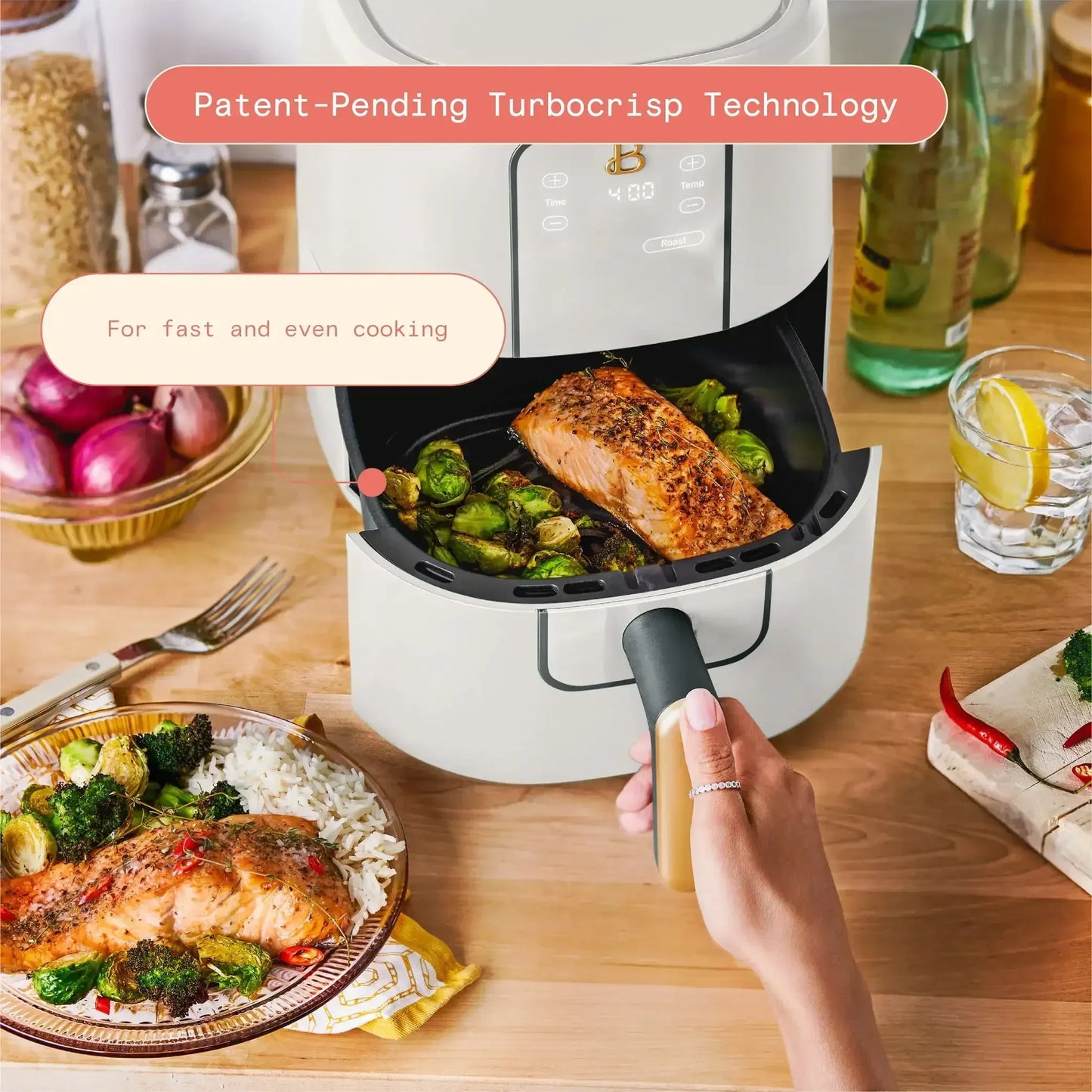 Touch-screen Display Air Fryer