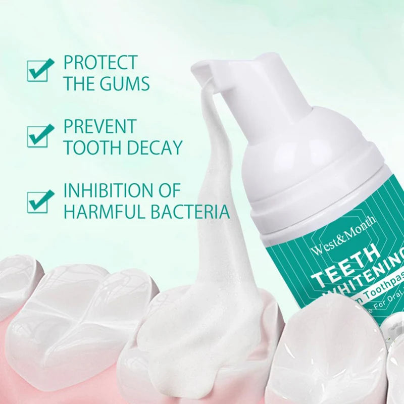 Teeth Whitening Mousse Toothpaste