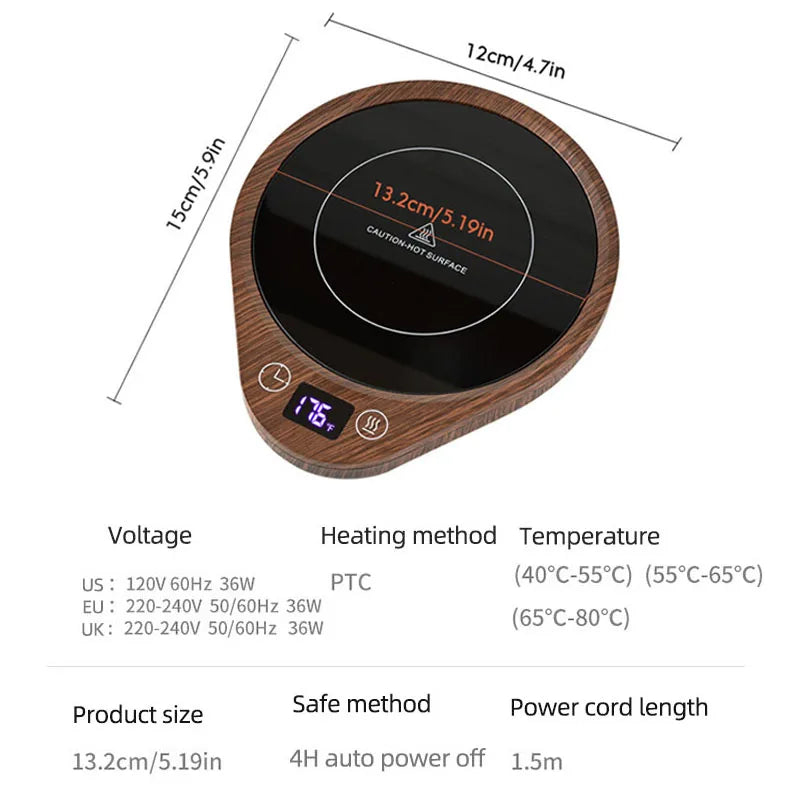110V/220V Coffee Mug Warmer