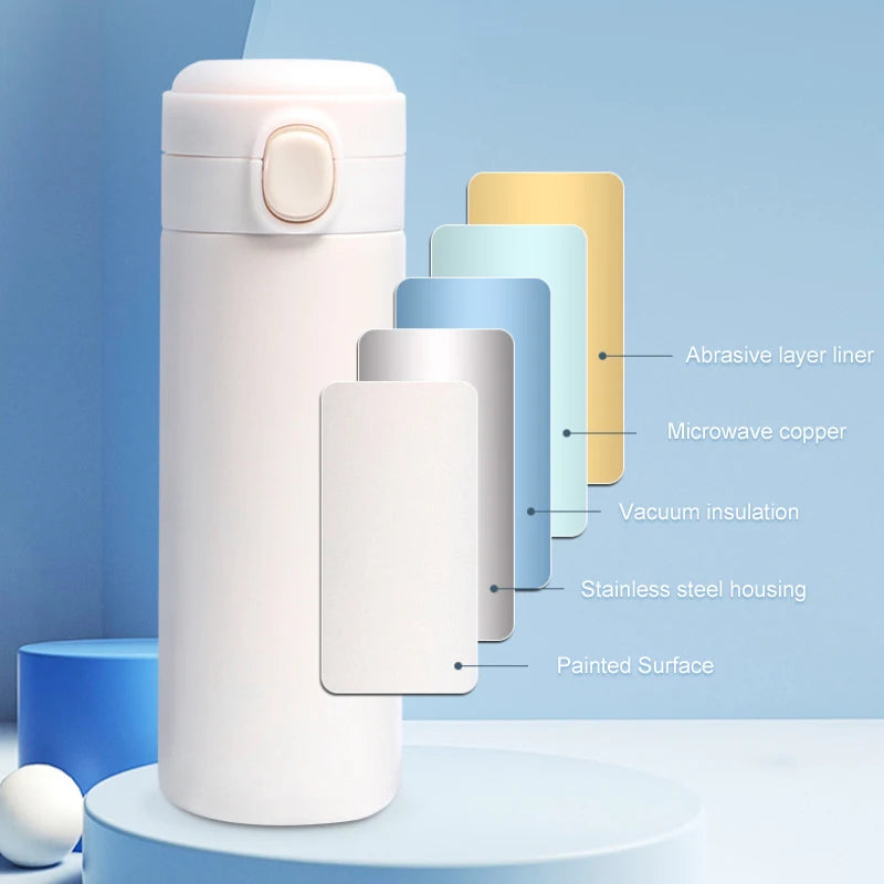 LED Temperature Display Thermal Mug