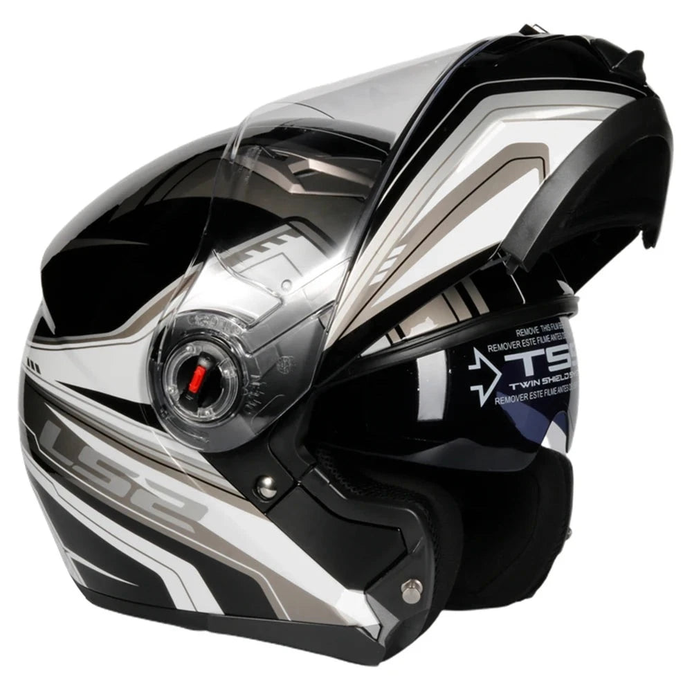 FF370 Flip Up Motorcycle Helmet