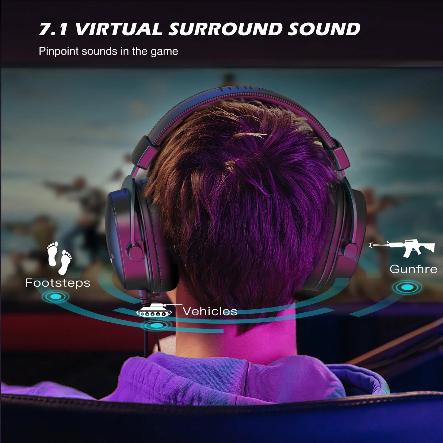 H9 7.1 Surround Sound Headset