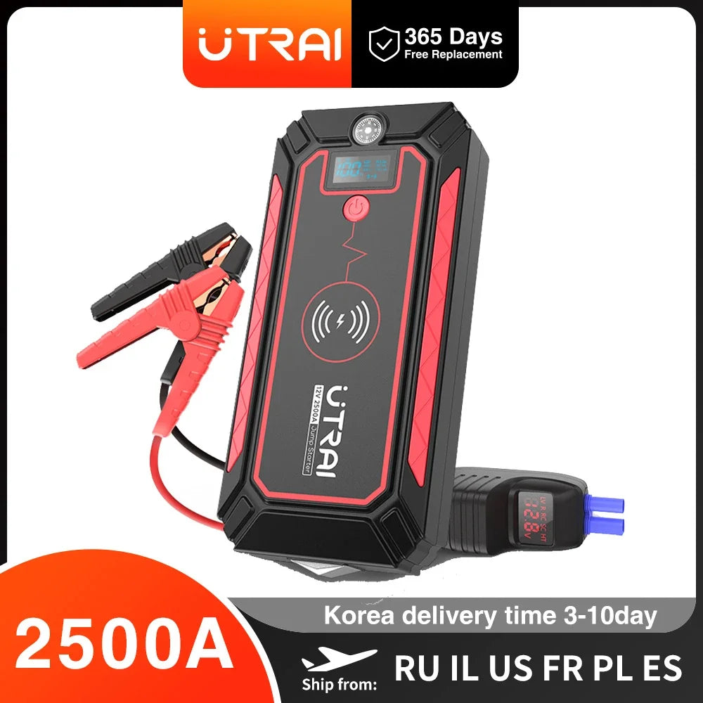 2500A Jump Starter Power Bank