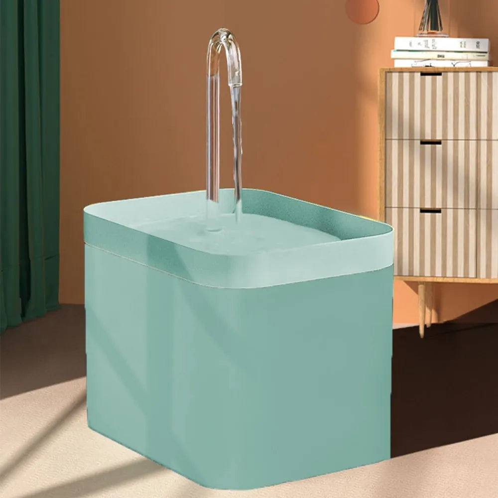 Auto Filter Electric Mute Cat Water Fountain