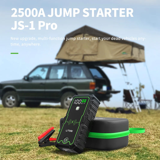 2500A Jump Starter Portable Charger Car Booster