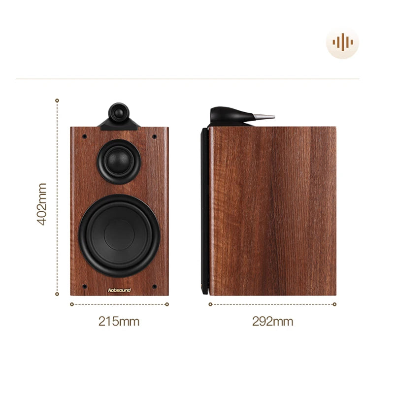 6.5 Inch 120W HiFi Bookshelf Speaker