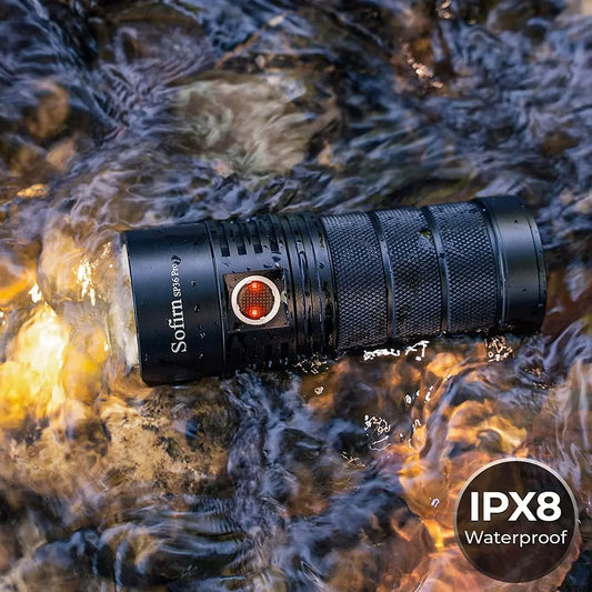 SP36 Pro 8000lm Powerful LED Flashlight