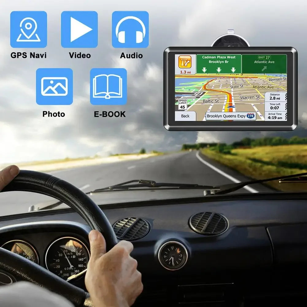5 inches HD Car GPS Navigation