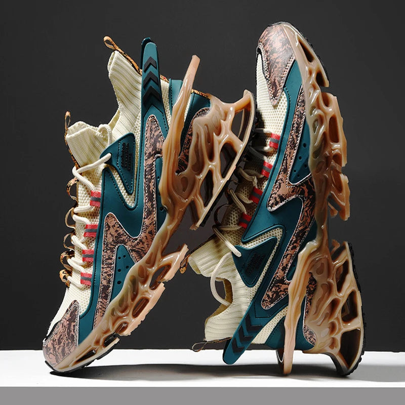 Luxury Trainer Race Breathable Sneakers