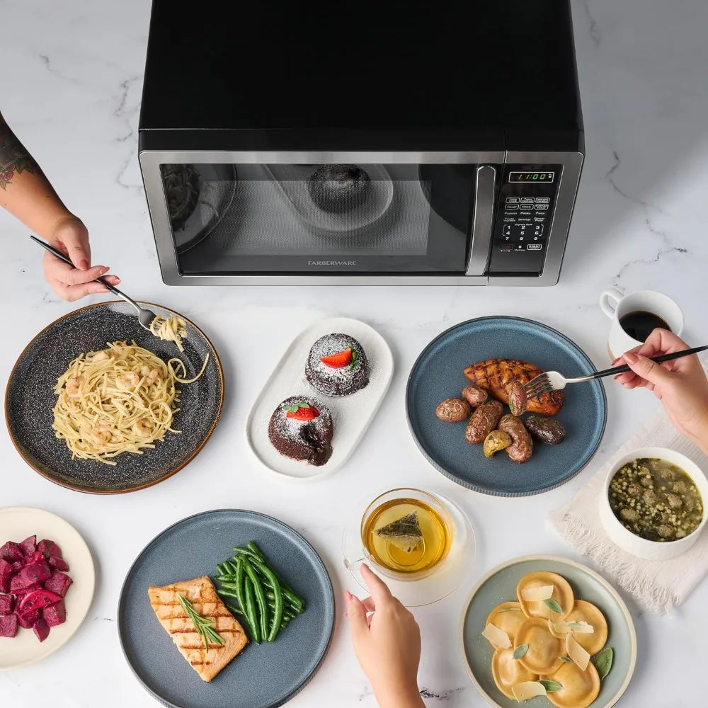 1000 Watts Countertop Microwave
