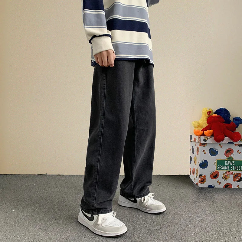 Men Streetwear Baggy Jeans