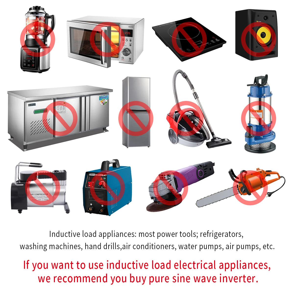 600W 1500W 2000W Power Inverter