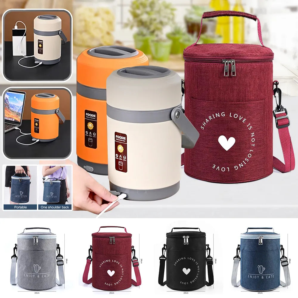 USB Electric Heated Lunch Box