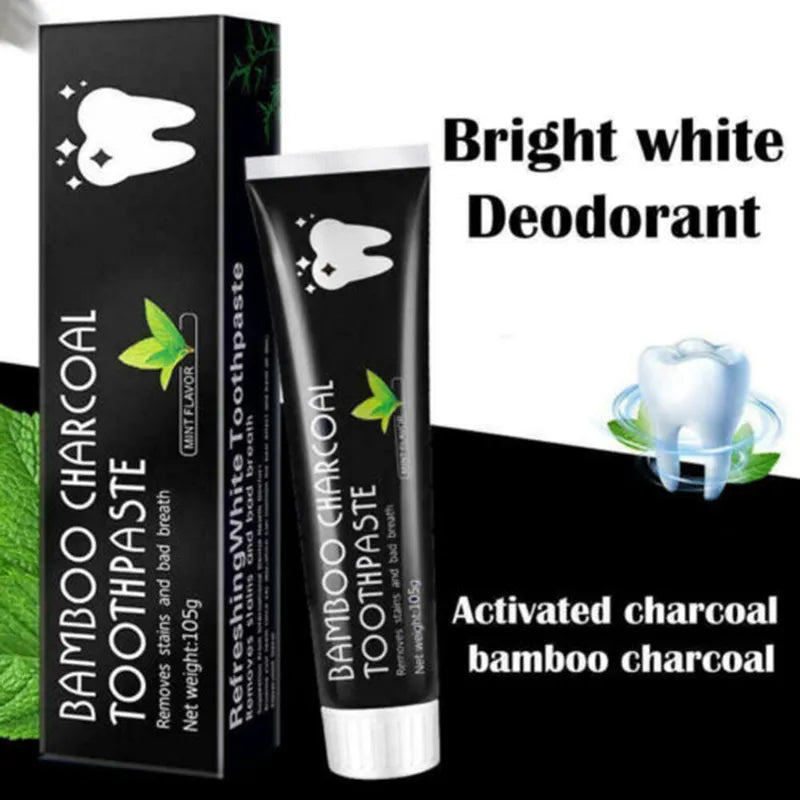 Natural Bamboo Charcoal Mint Flavor Toothpaste