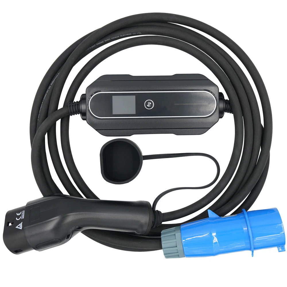 Type 2 32A 1 Phase 7KW Portable EV Charger