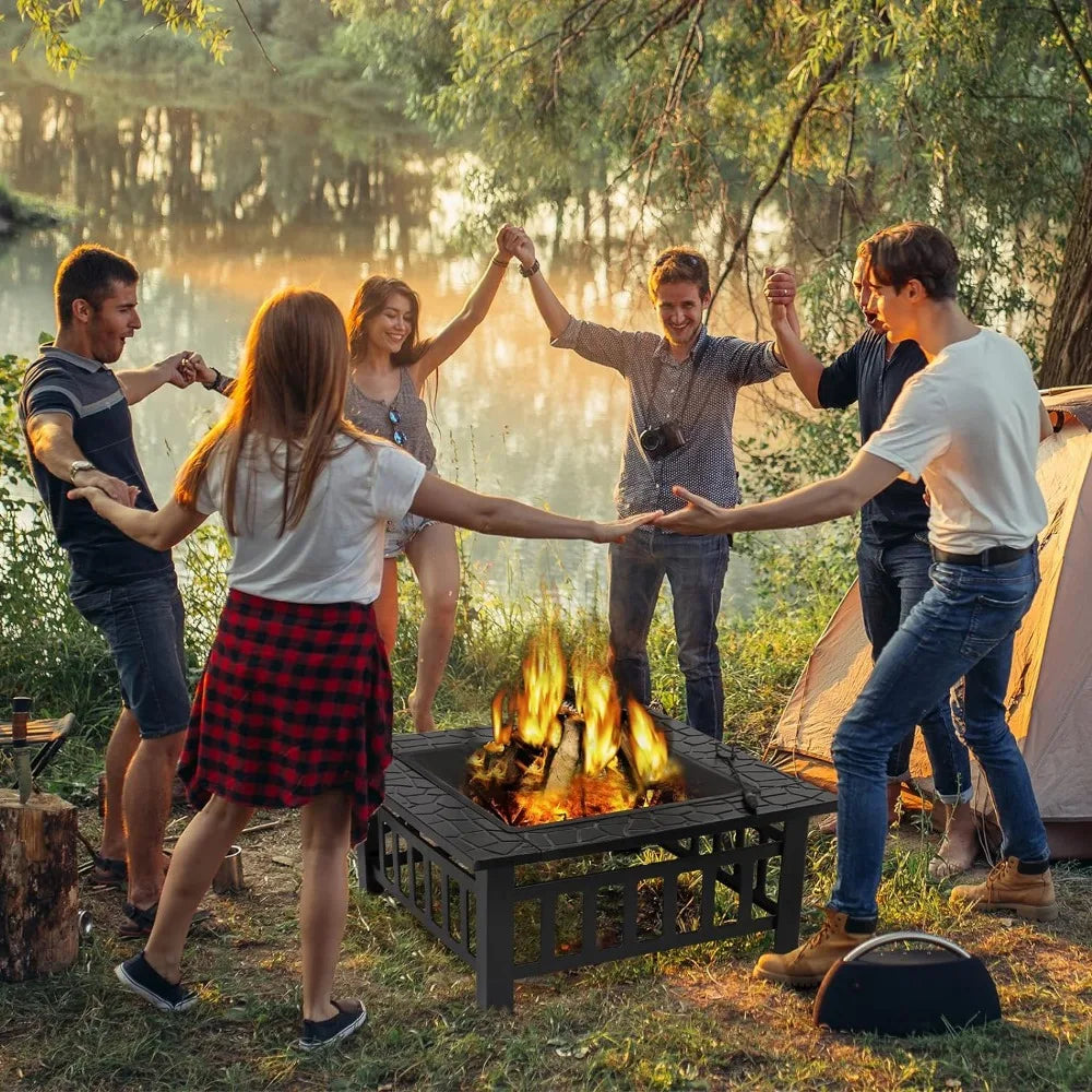 Wood Burning Firepit Stove