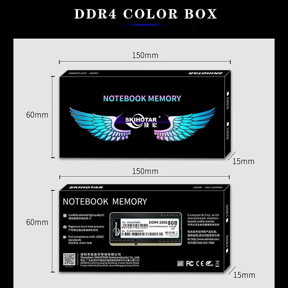 DDR3 DDR4 Notebook Ram