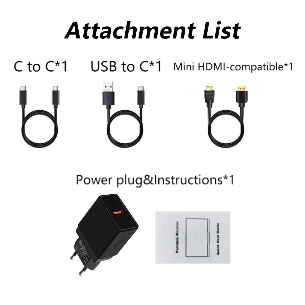 15.6 Inch Portable FHD Monitor