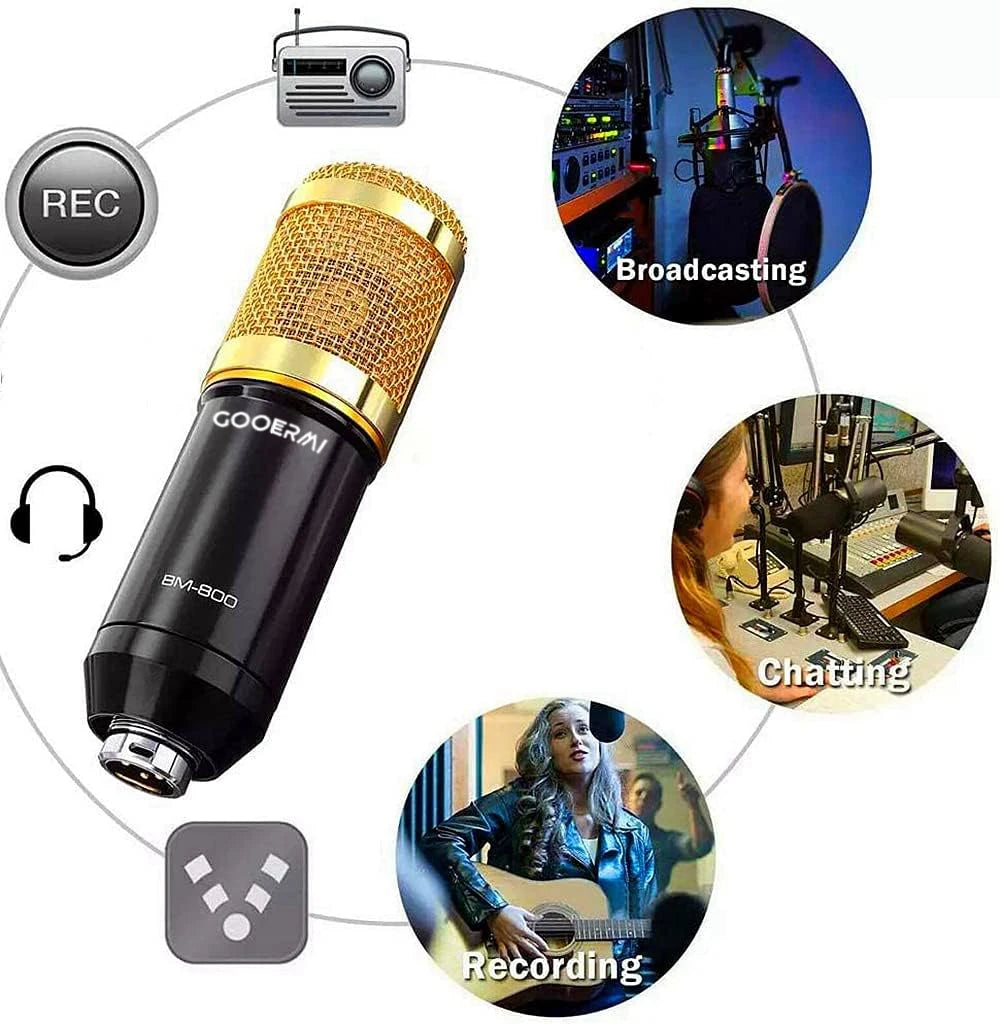 BM800S Live Streaming Condenser Microphone