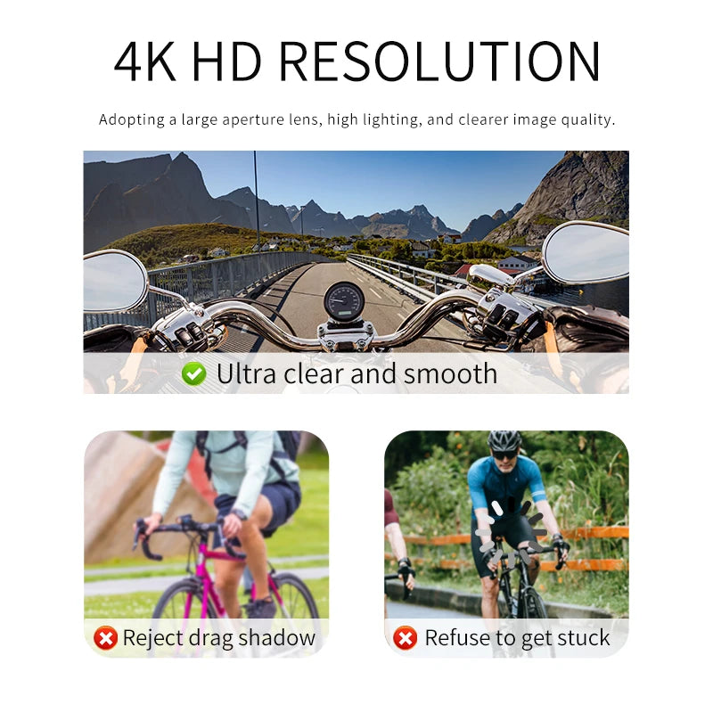Ultra high definition 4K wireless WiFi camera