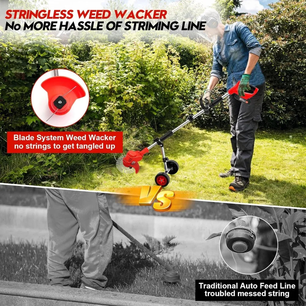 3 in 1 Adjustable Edger Brush Cutter Kit