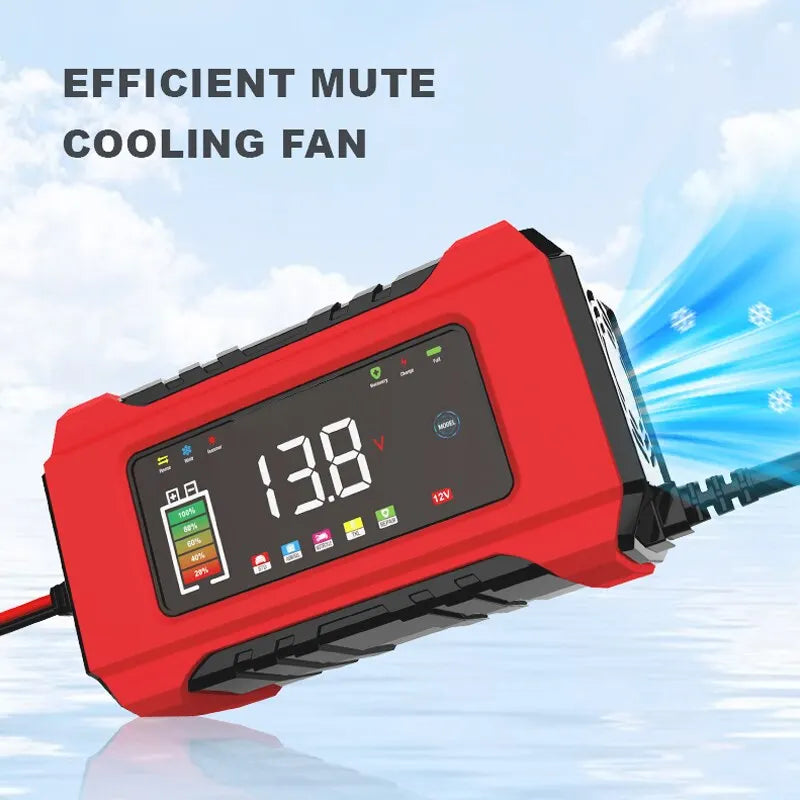 12V 6A Fully Automatic Car Battery Charger