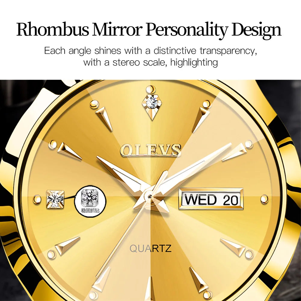 Tungsten steel Men's Wristwatch