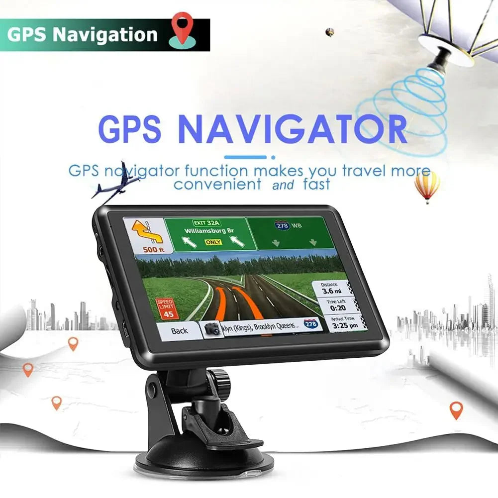 5 inches HD Car GPS Navigation