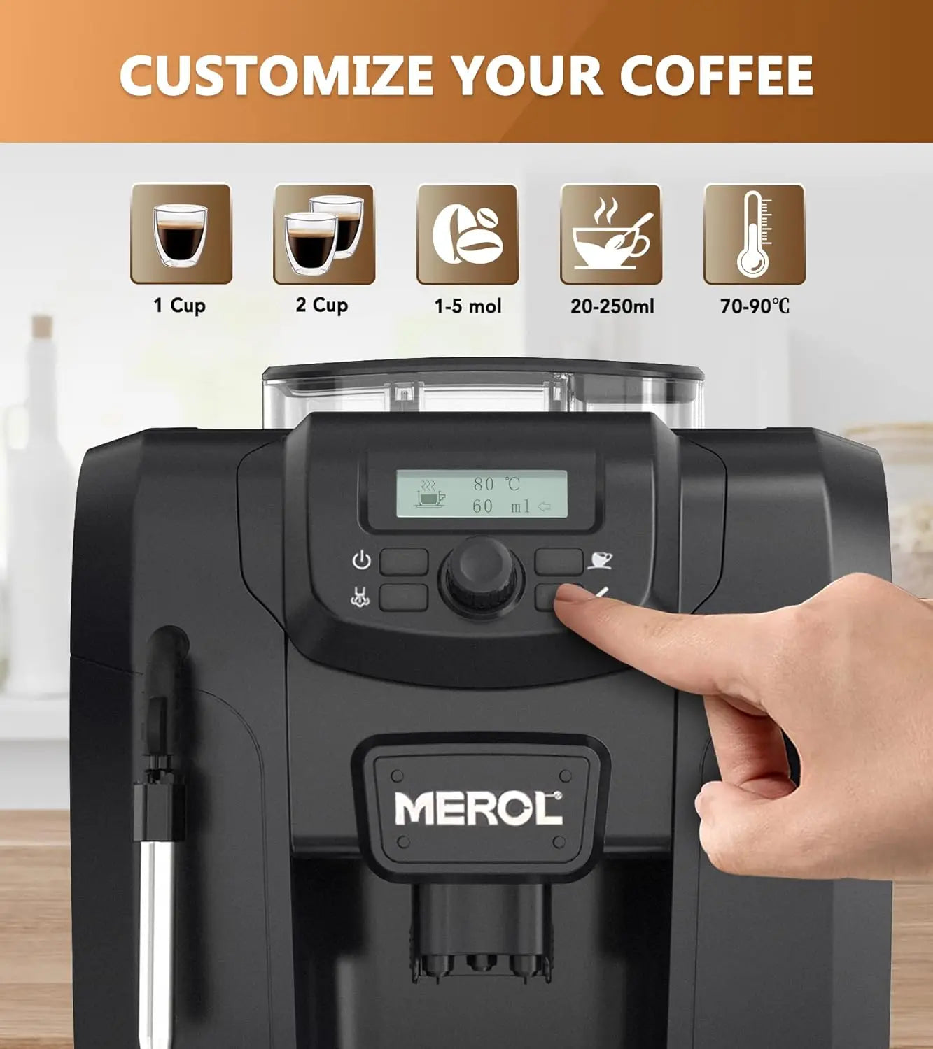 Automatic Espresso Coffee Machine