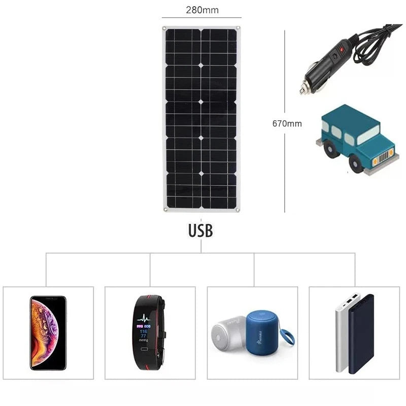 800W Portable Solar Panel