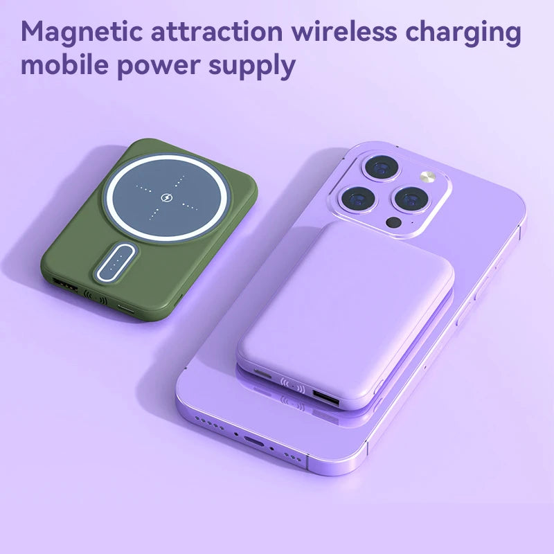 30000mAhMagnetic Wireless Charging Power Bank