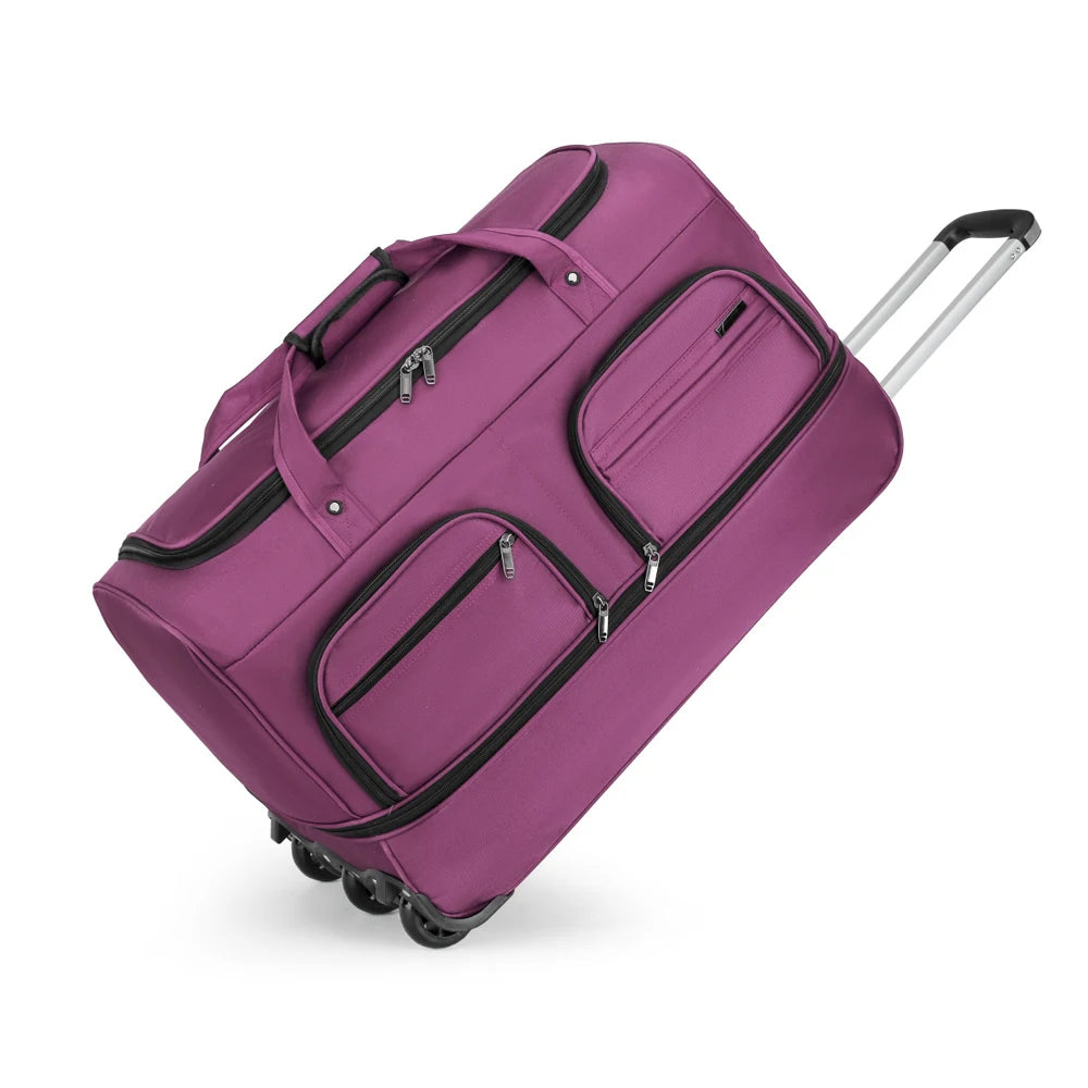 Waterproof 18 Inches Oxford Cloth Trolley Travel Bag