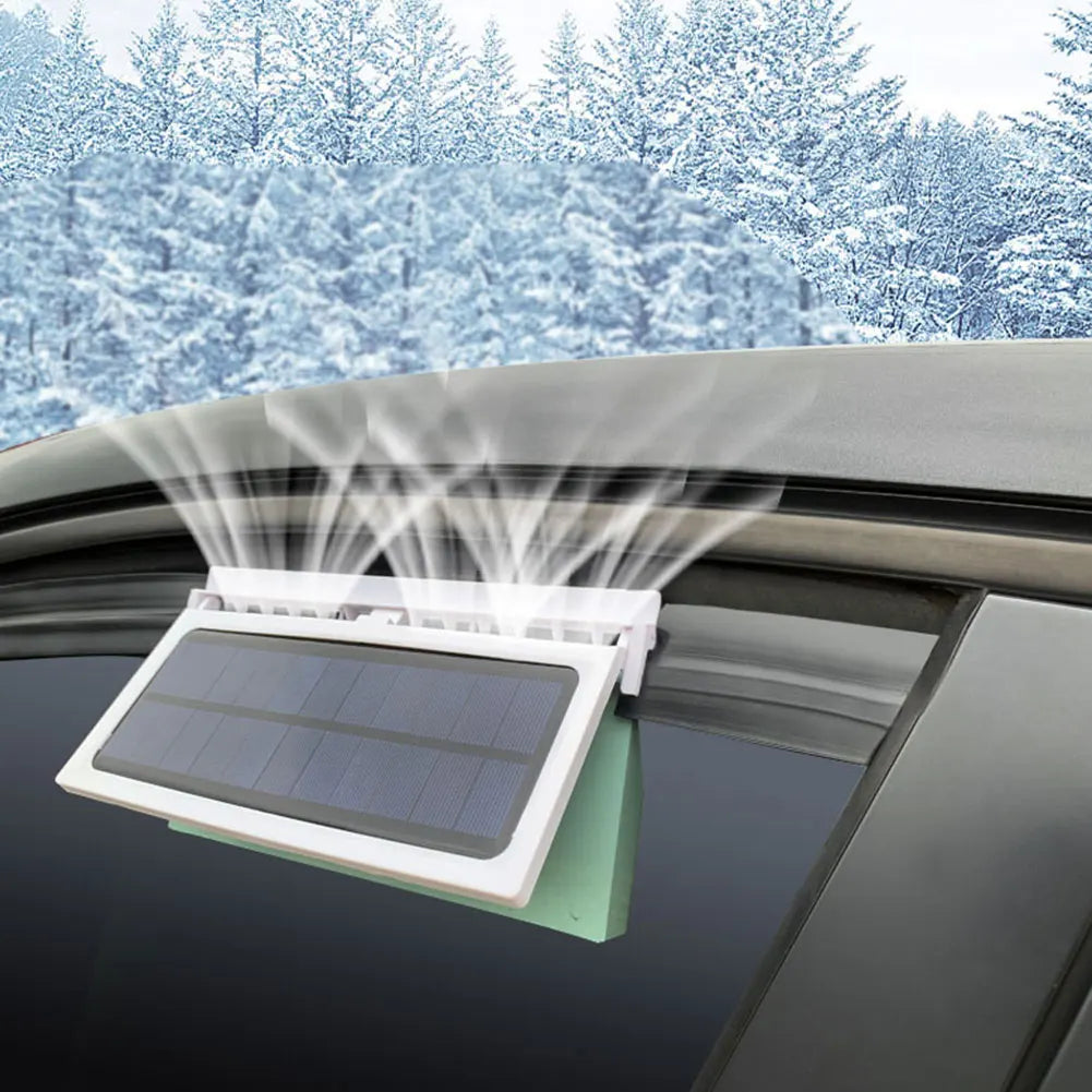 Automatic Solar Car Fan