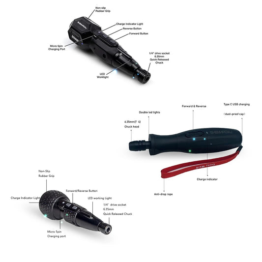 Cordless Electric Screwdriver 3.6V Power Mini Drill