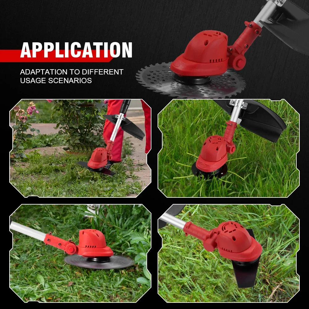 Electric Lawn Mower Cordless Grass Trimmer