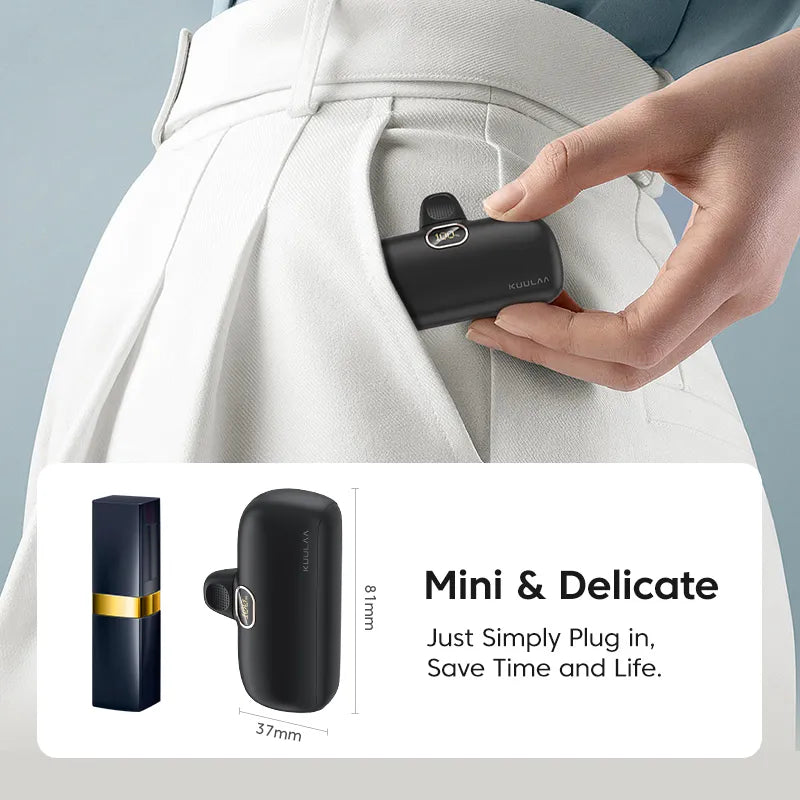5000mAh Mini Portable Power Bank