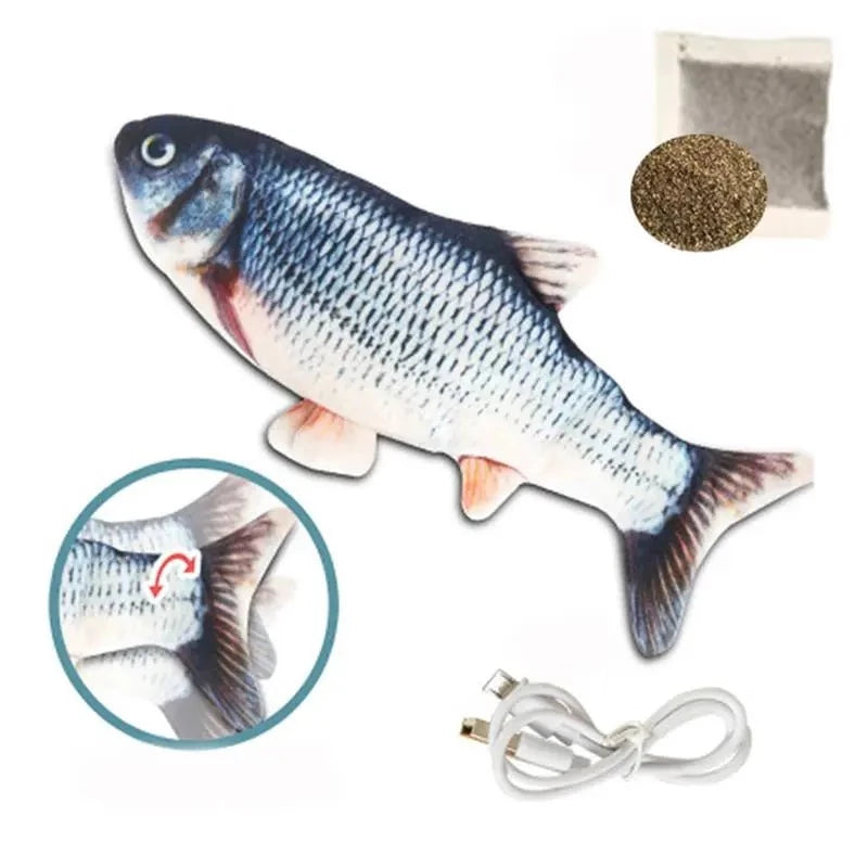 Pet USB Charger Fish Toy