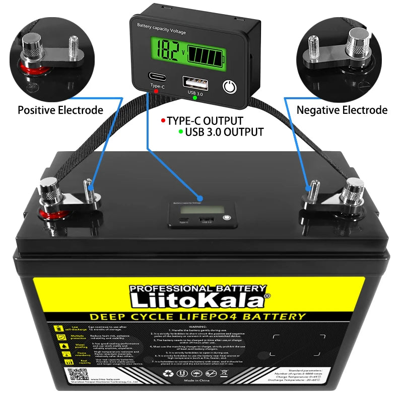 12V 120ah 180ah outdoors Touring Battery