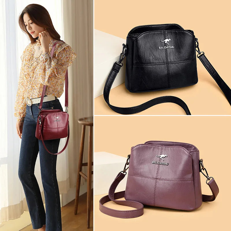 3 Layers Women Tote Handbags