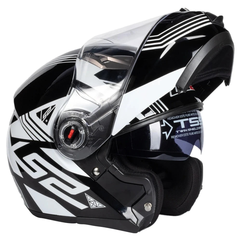 FF370 Flip Up Motorcycle Helmet
