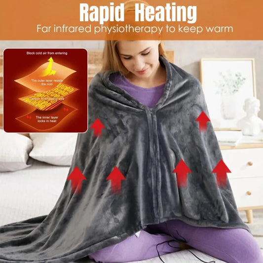 USB Heated Wearable Blanket