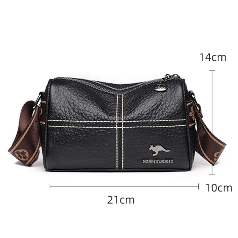 100% Genuine Leather Crossbody bag