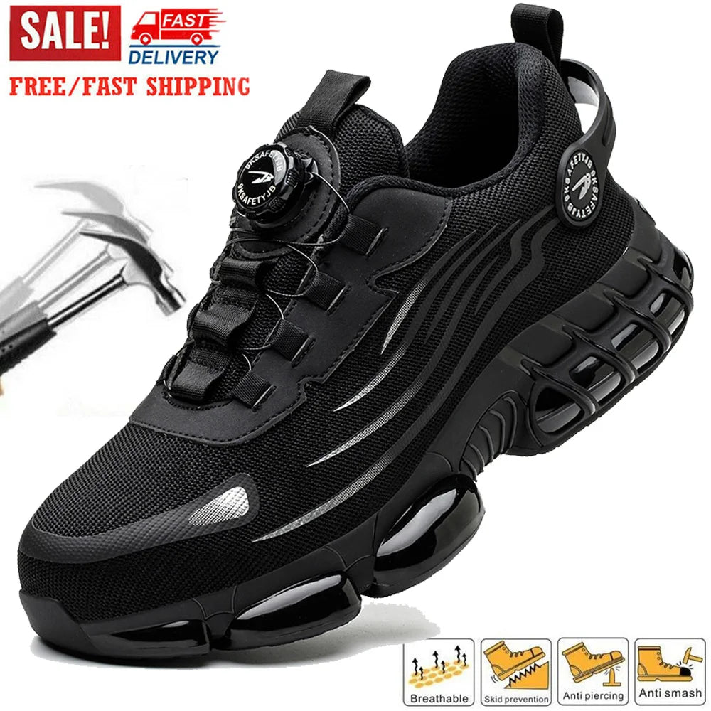 Rotary Button Adjustable Shoes